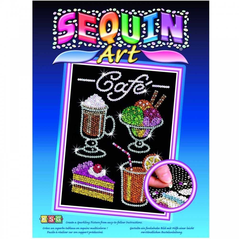 

Sequin Art BLUE Cafe (SA1424)