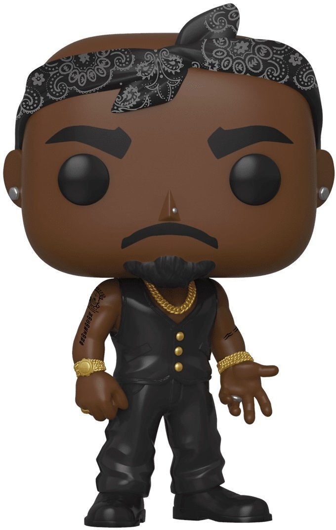 

Funko POP! Rocks Tupac Vest w/Bandana (FUN2549374), Разноцветный