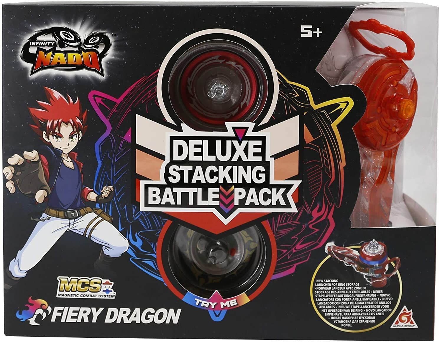 

Auldey Infinity Nado V серия Deluxe Edition Fiery Dragon Огненный Дракон (EU634402H)