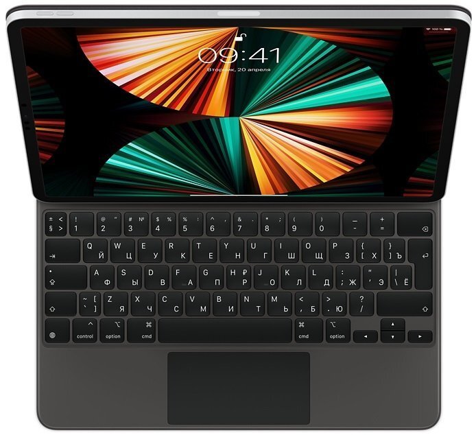

APPLE A2480 Magic Keyboard для iPad Pro 12.9" (5th generation) Russian Black (MJQK3RS/A)