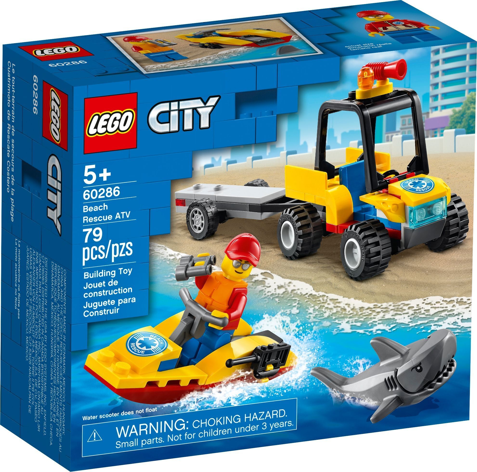 

LEGO City Пляжный спасательный вездеход (60286)