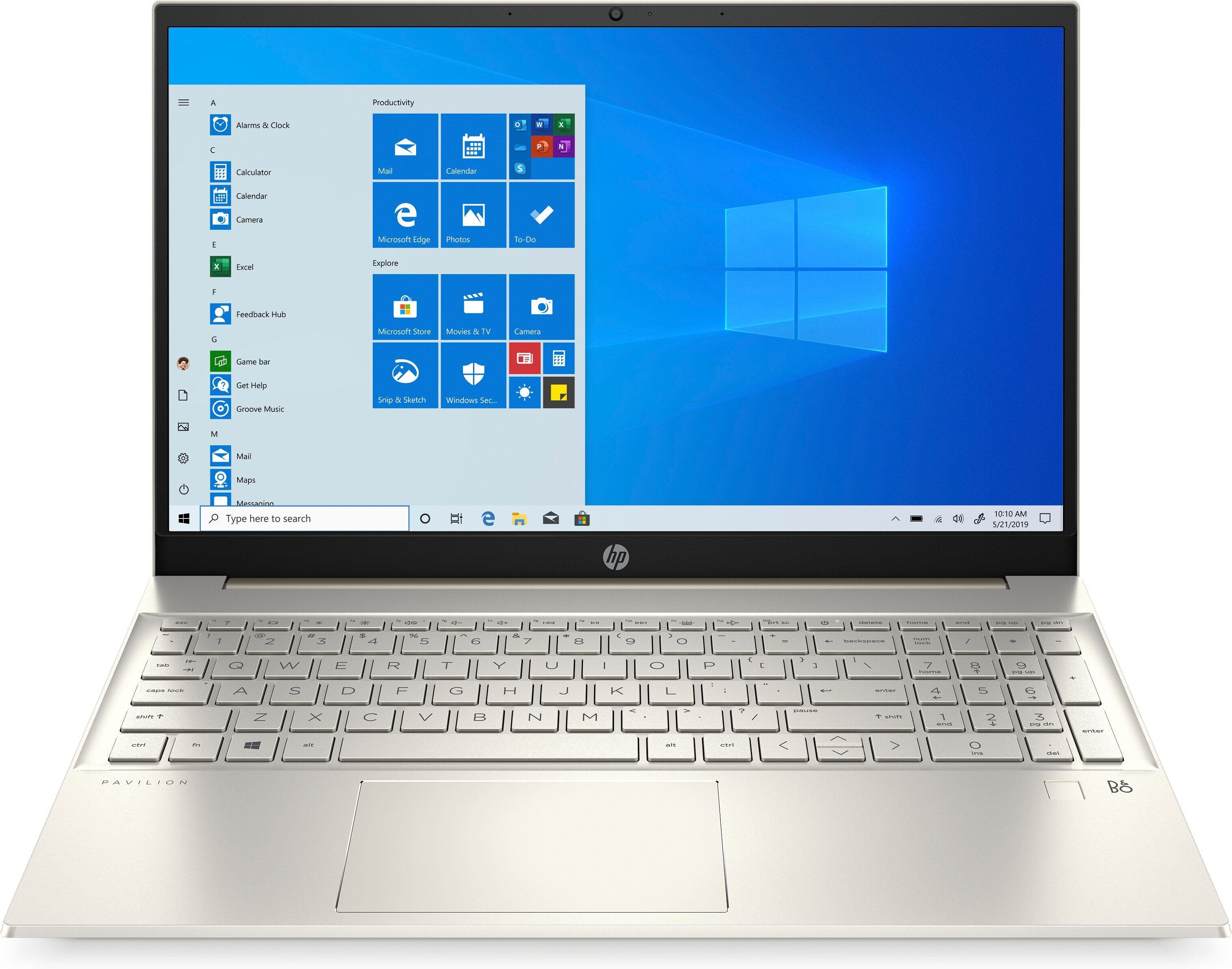 

HP Pavilion 15-eh1041ua (422K5EA), Золотистый