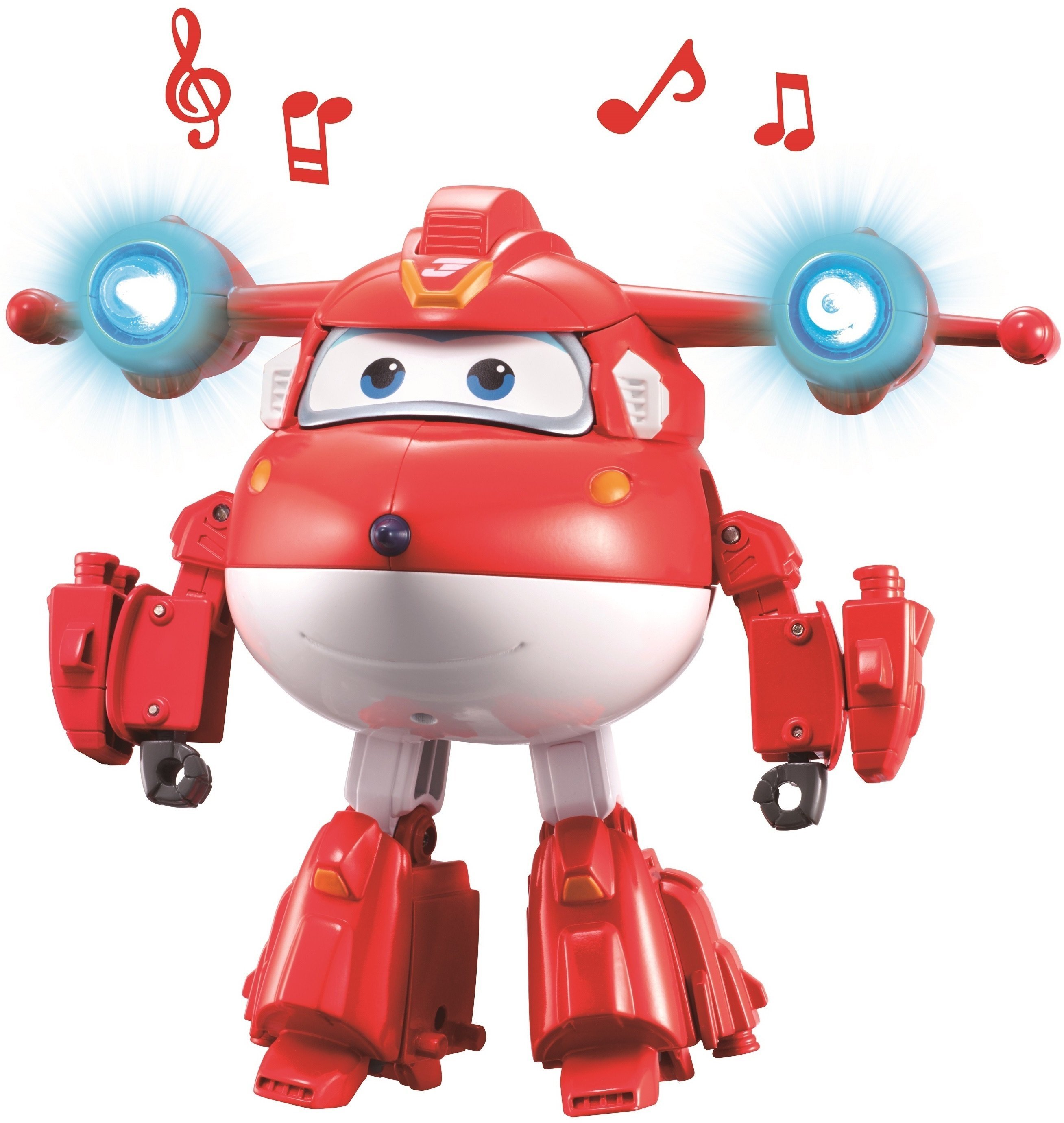 

Super Wings Supercharge Lights&Sounds Jett, Джетт, свет, звук (EU740431)