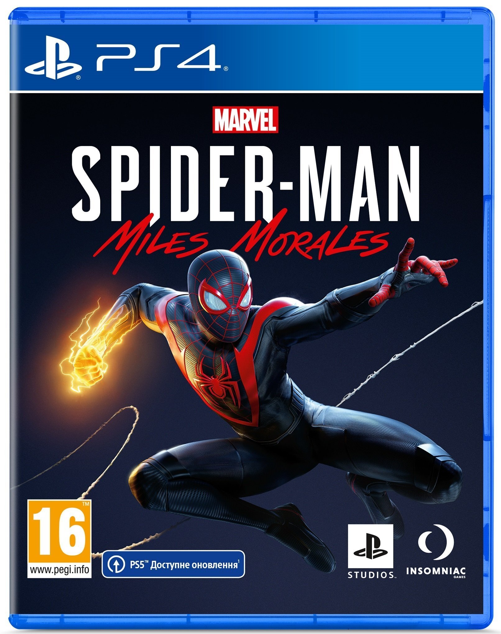 

Marvel Spider-Man: Miles Morales (PS4, Русская версия) (9819622)