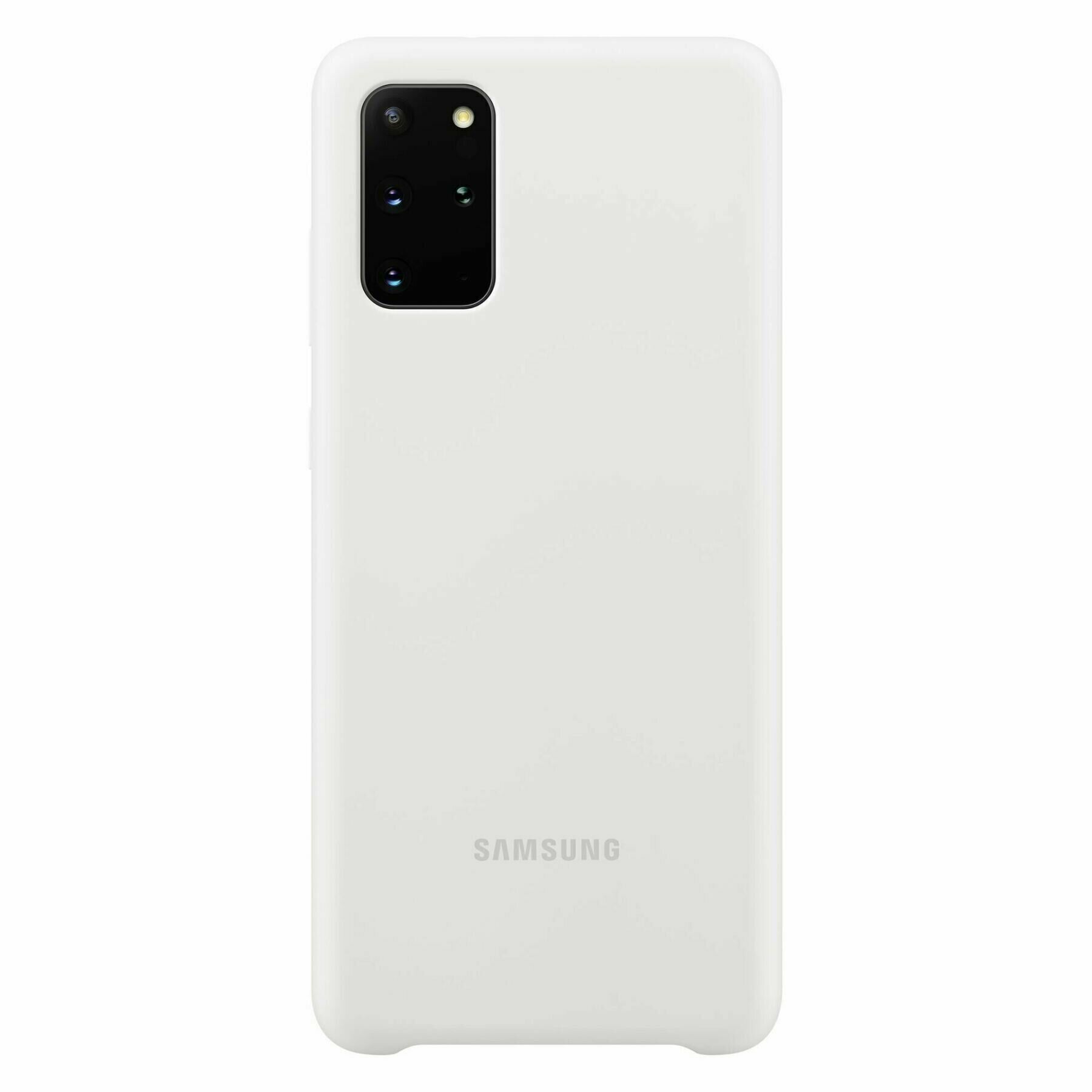 

SAMSUNG для Galaxy S20+ (G985) Silicone Cover White (EF-PG985TWEGRU), Белый