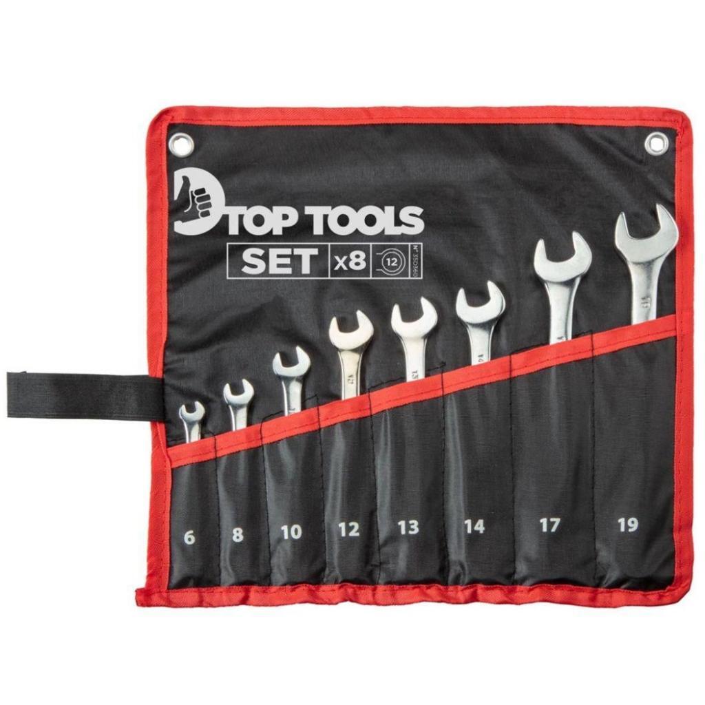 

Top Tools, 6-19 мм, набор 8 шт, (35D360)