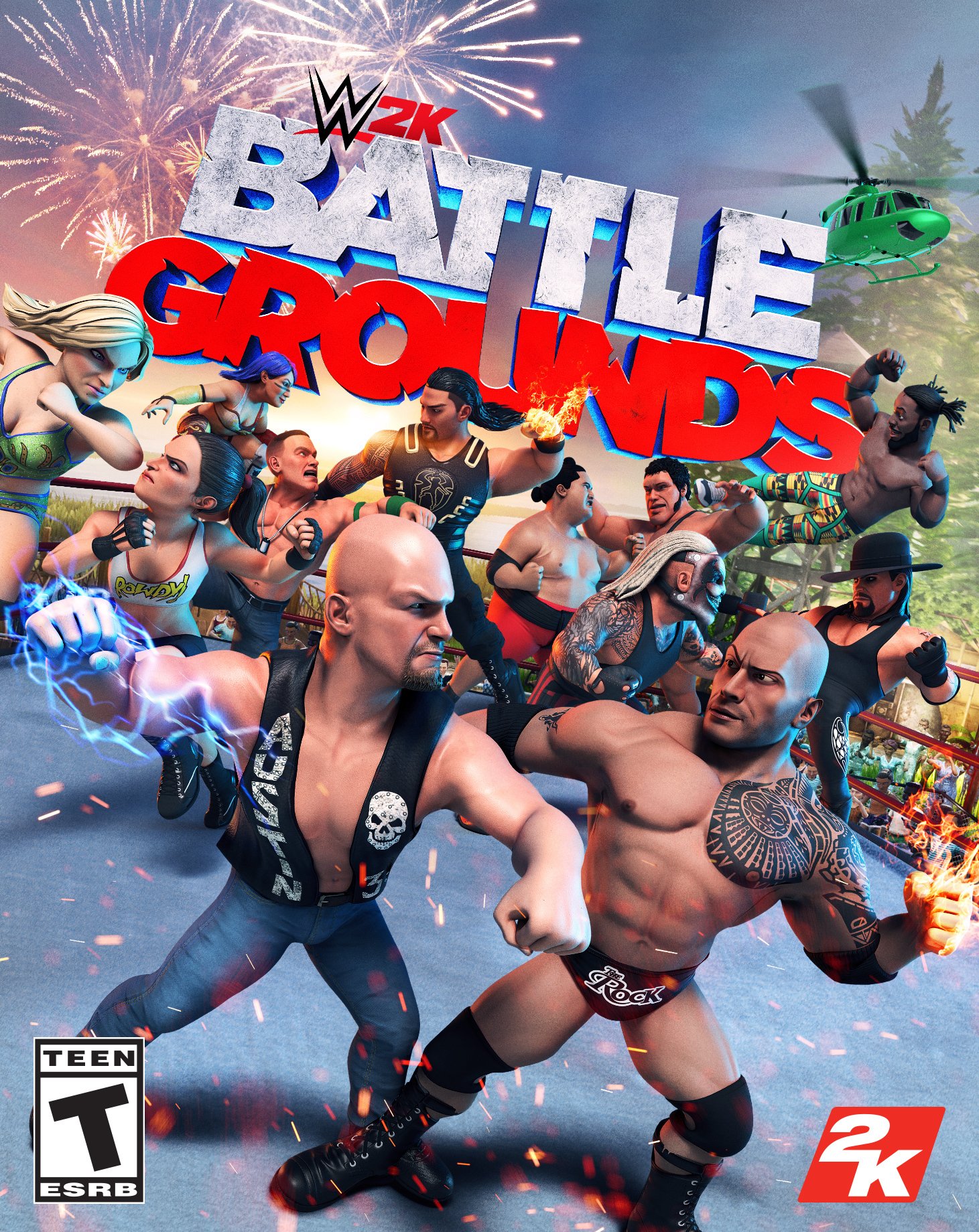 

WWE Battlegrounds (PS4) (PRE-0007, С рисунком