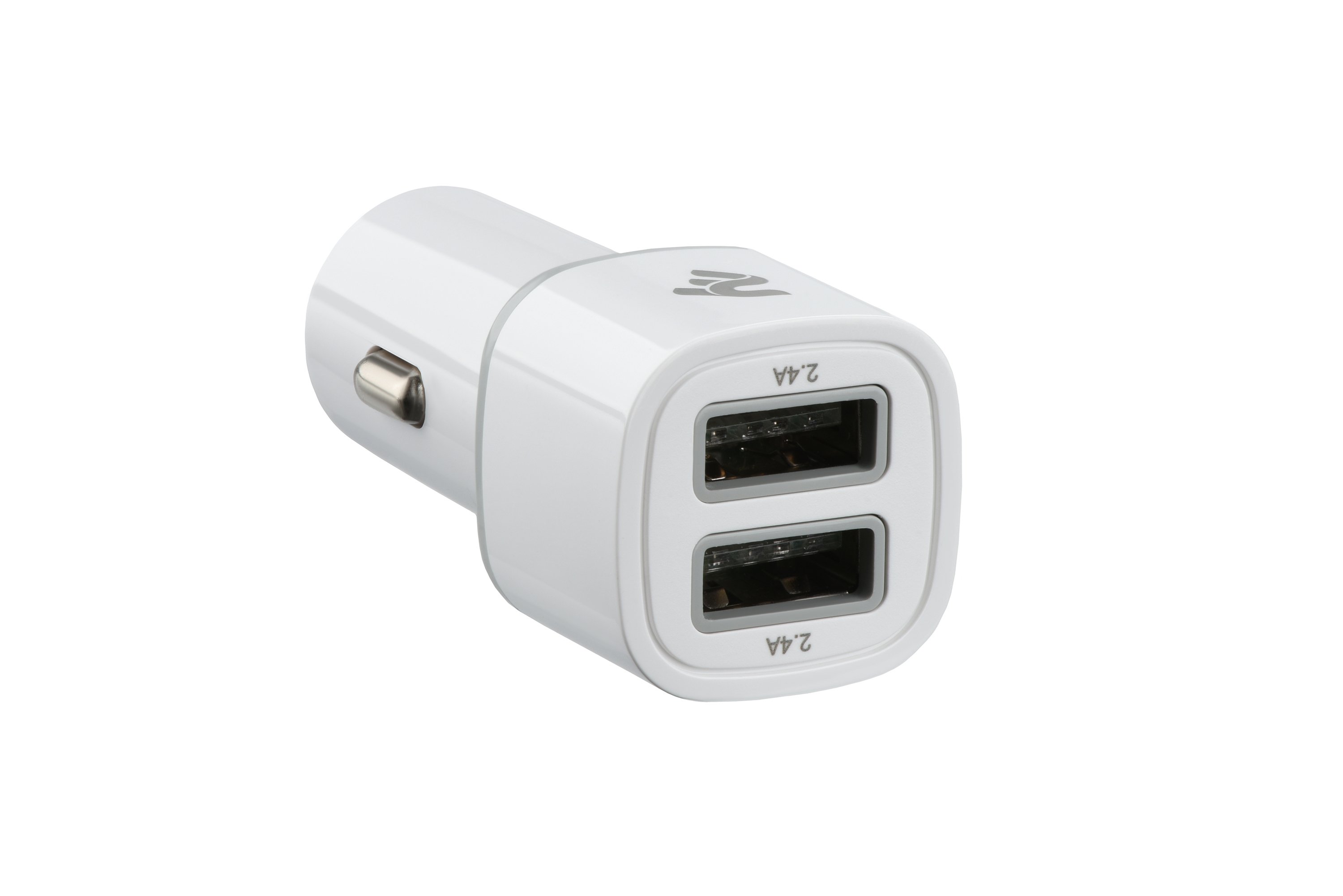 

2E Dual USB Car Charger 2.4A&2.4A White (2E-ACR01-W