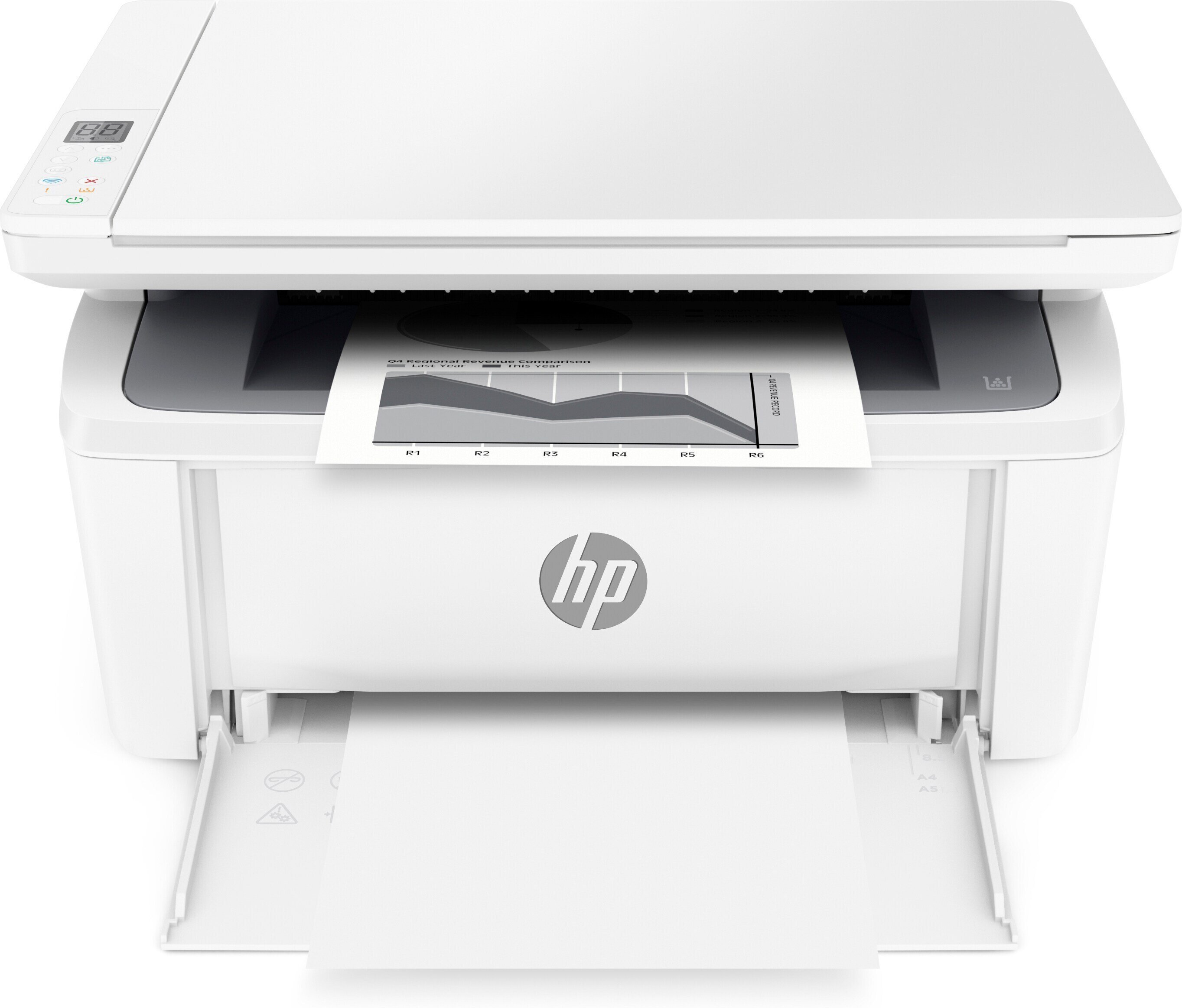 

HP LaserJet MFP M141w c Wi-Fi (7MD74A), Белый
