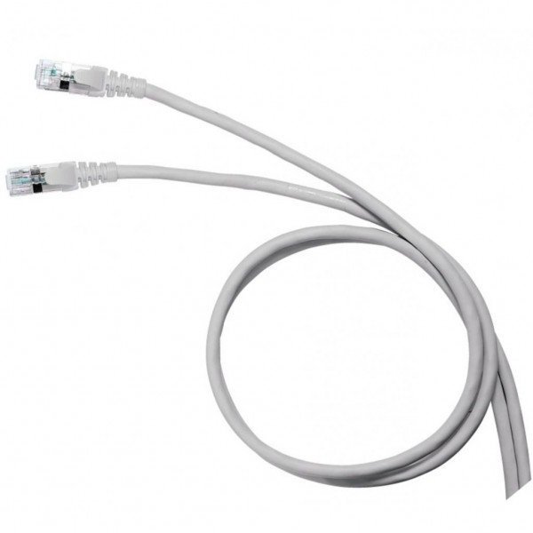 

LEGRAND RJ45, кат. 5e, F/UTP, ПВХ, серый, 5.0 м, LCS2 (051643)