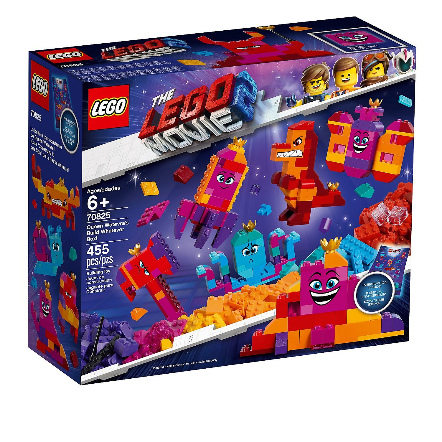 

LEGO Movie Шкатулка королевы Многоликой "Собери что хочешь" (70825)