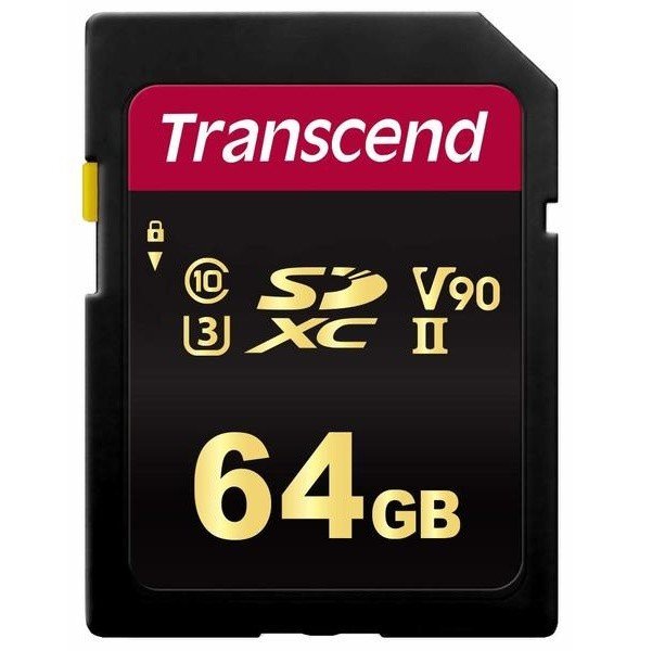 

TRANSCEND SDXC 700S 64GB MLC UHS-II U3 C10 V30(R285/W180) (TS64GSDC700S)
