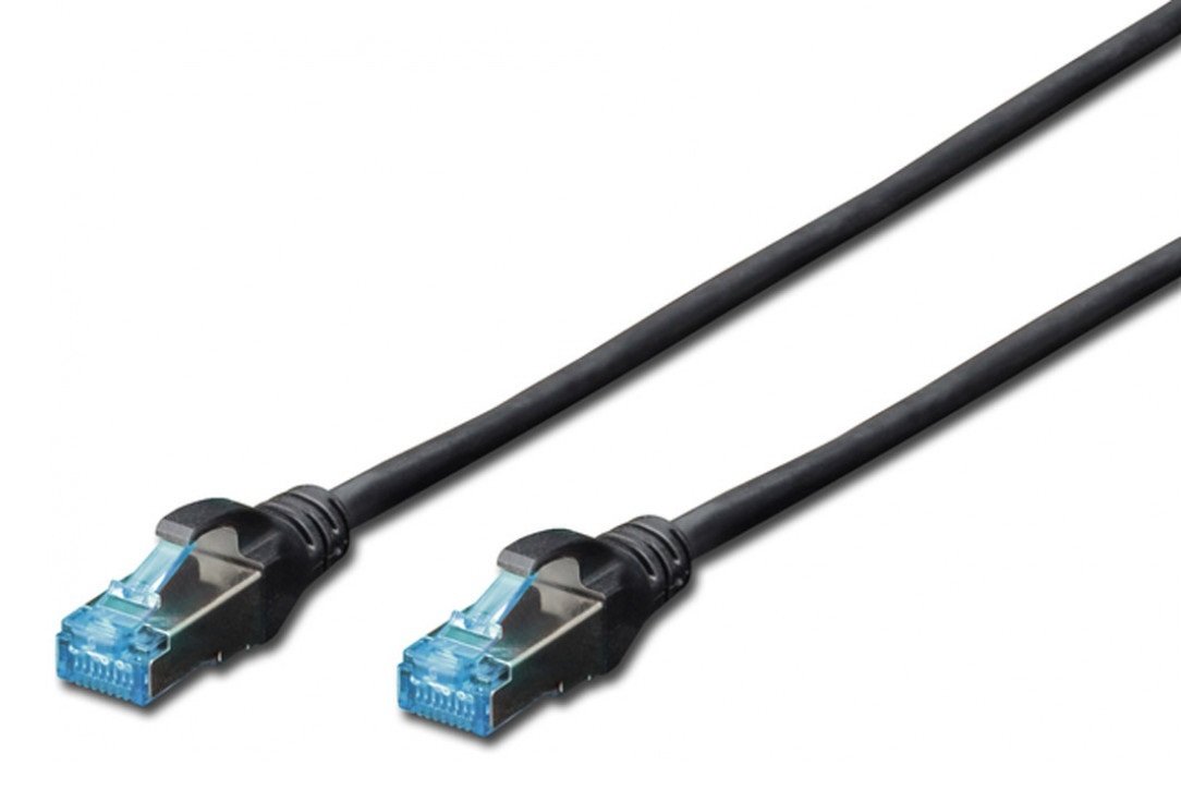 

DIGITUS cat.5e, SF-UTP, 5м, AWG 26/7, черный (DK-1531-050/BL)