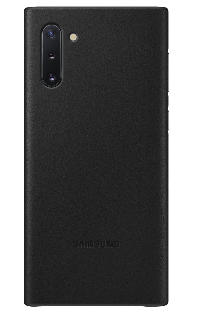 Акція на SAMSUNG для Galaxy Note 10 (N970) Leather Cover Black (EF-VN970LBEGRU) від Repka