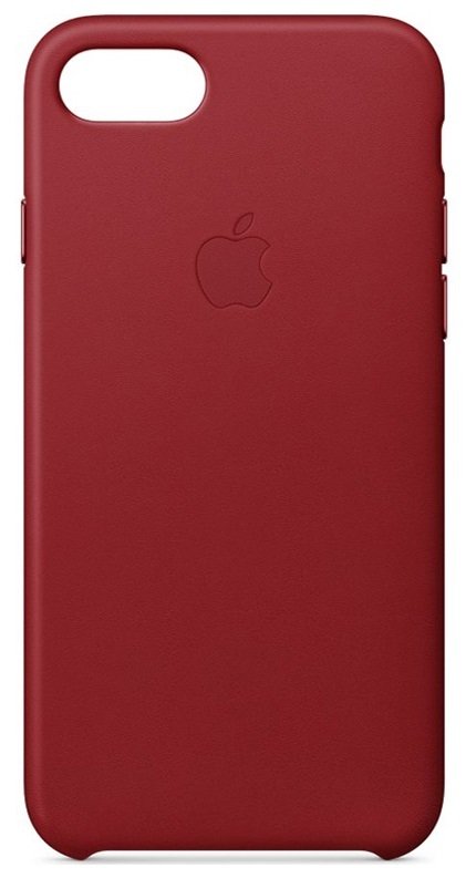 

APPLE Leather Case для iPhone 8 / 7 PRODUCT RED (MQHA2ZM/A, Красный