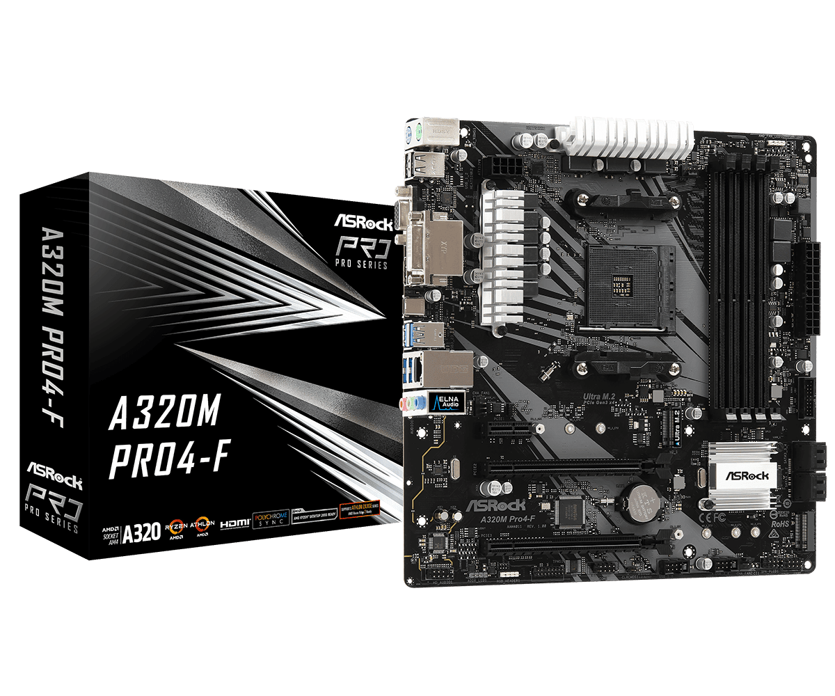 

ASRock A320M PRO4-F
