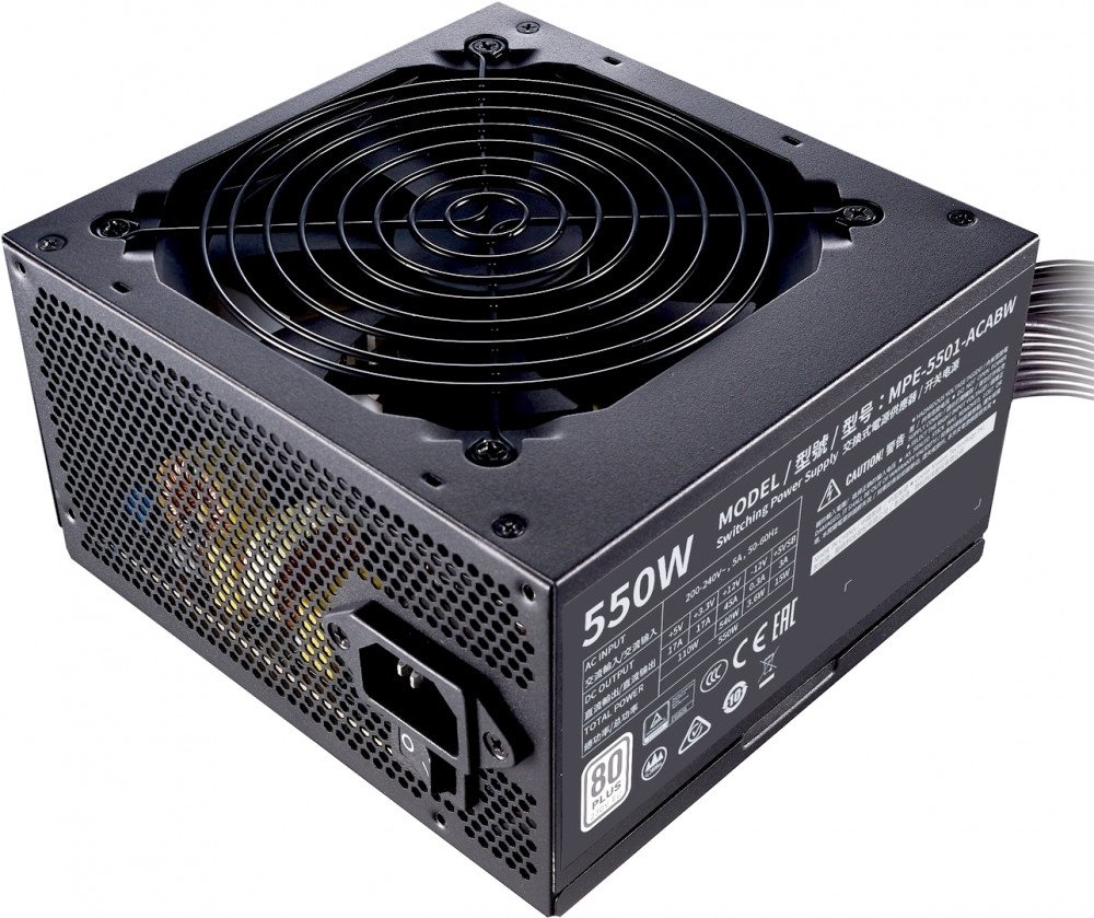 

Cooler Master MWE White V2 550W (MPE-5501-ACABW-EU)