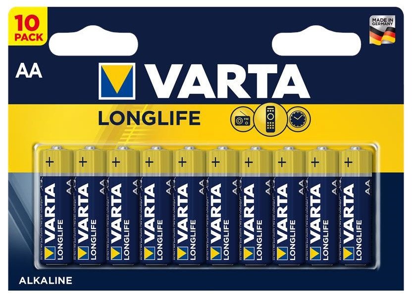 

VARTA LONGLIFE AA BLI 10 (4106101461)