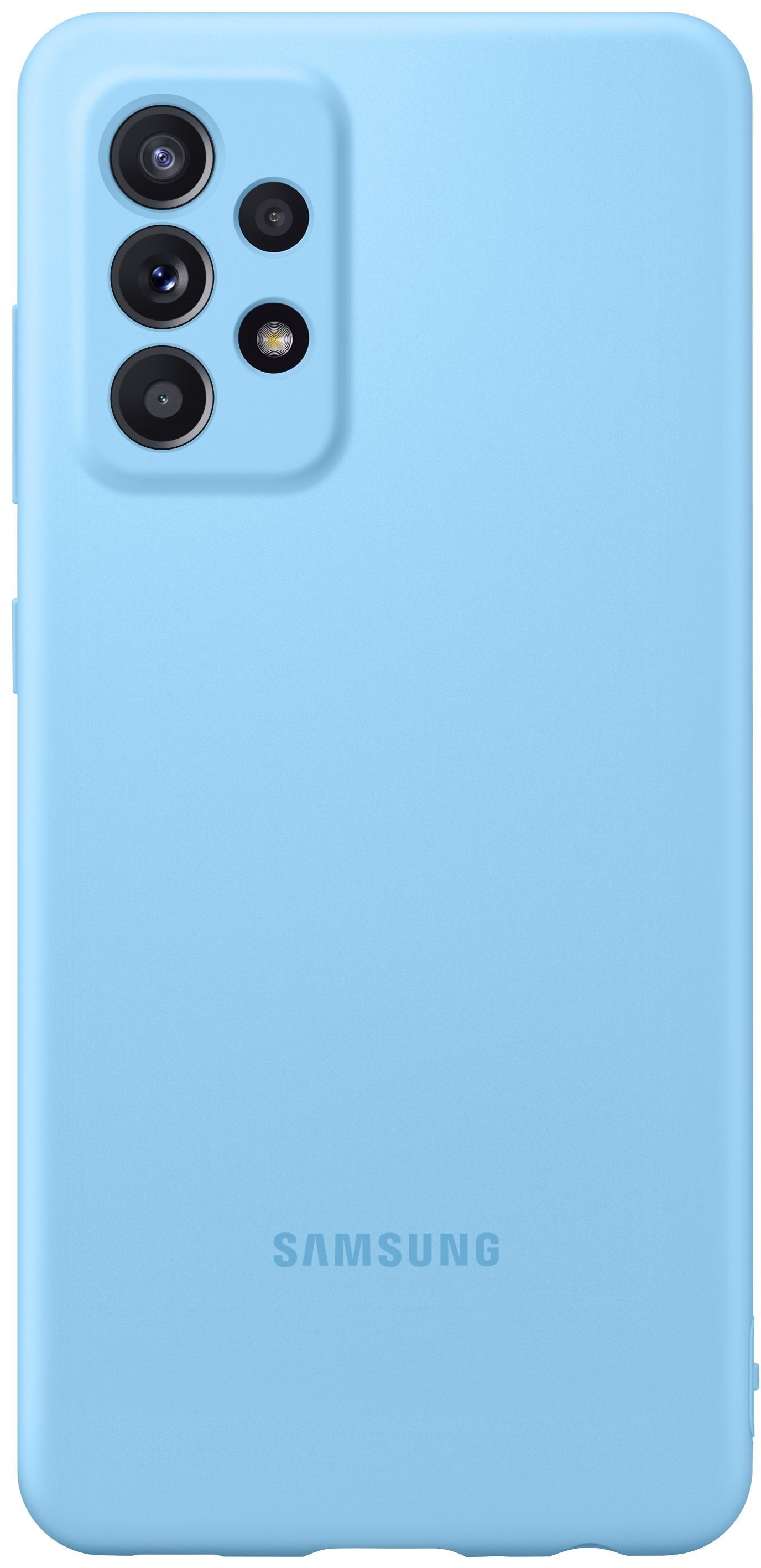 

SAMSUNG для Galaxy A52 Silicone Cover (EF-PA525TLEGRU), Голубой