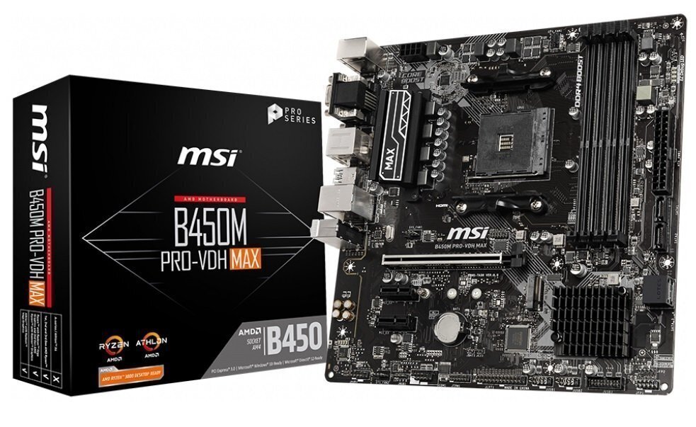 

MSI B450M PRO-VDH MAX