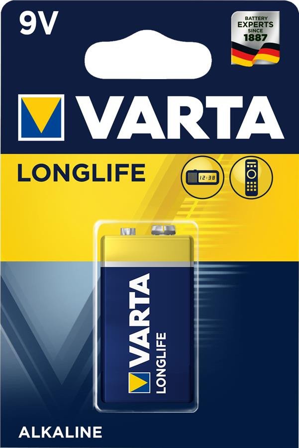 

VARTA LONGLIFE 6LR61 BLI 1 ALKALINE (04122101411)