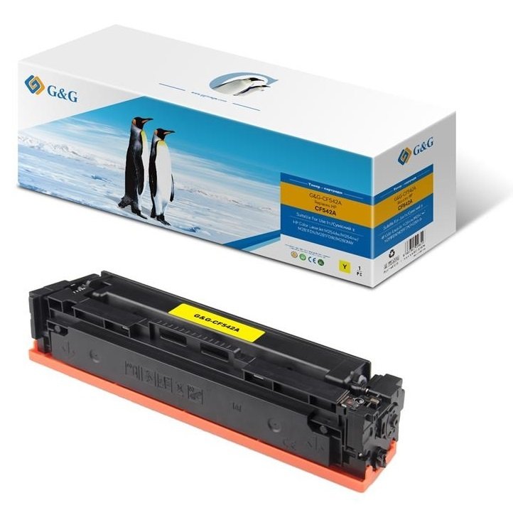 

G&G для HP CLJ M280/M281/M254 1300 стр Yellow (G&G-CF542A)