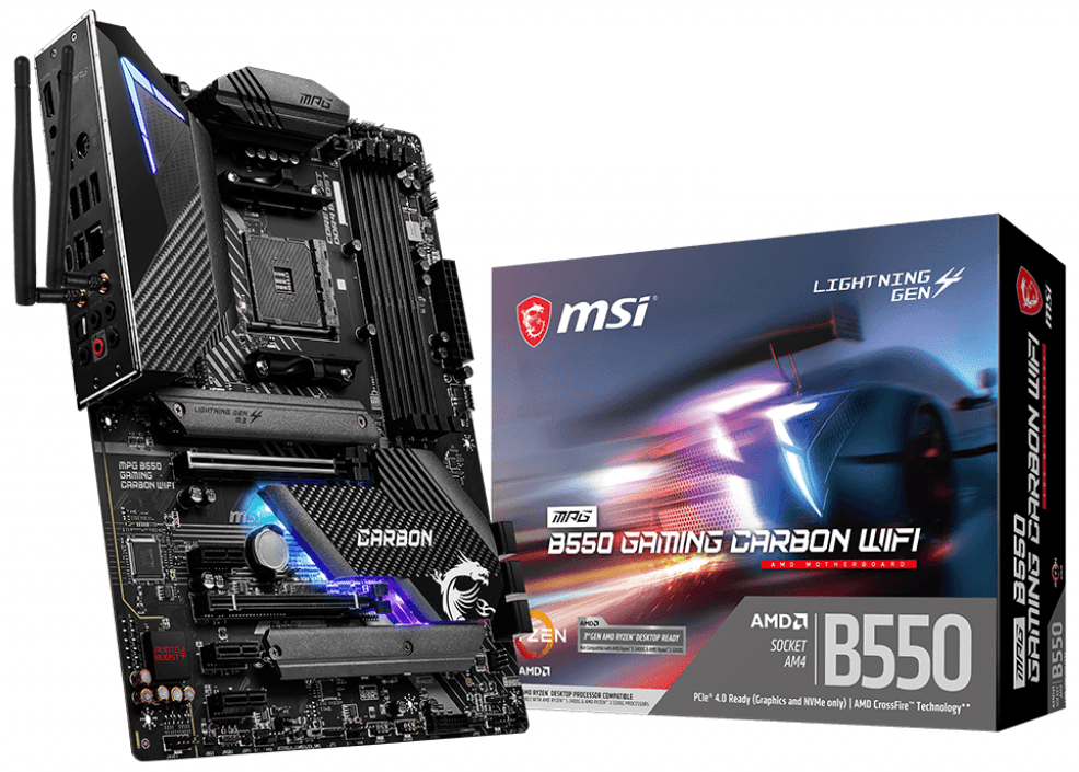 

MSI MPG B550 GAM CARBON WIFI
