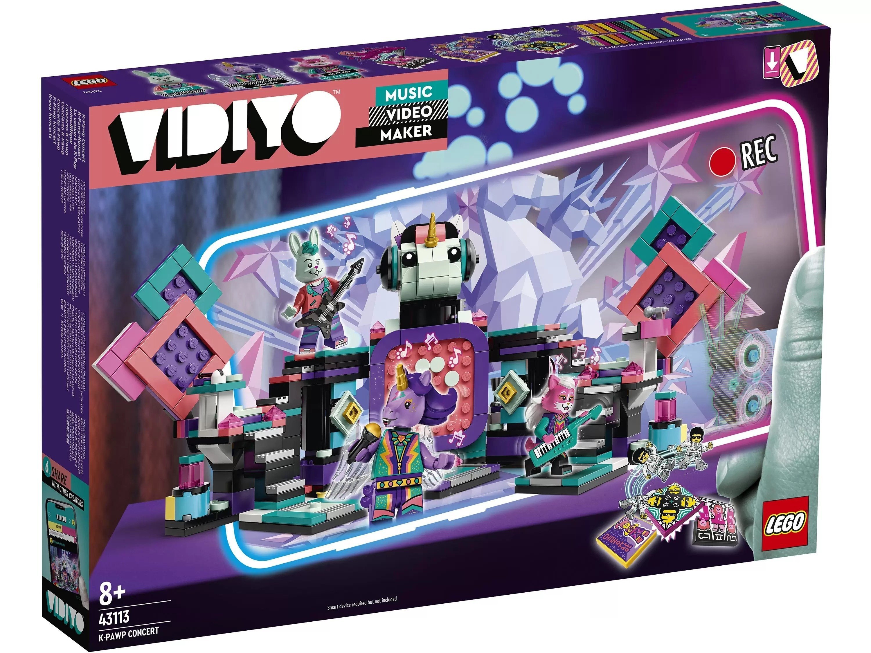 

LEGO VIDIYO K-Pawp Concert (43113)