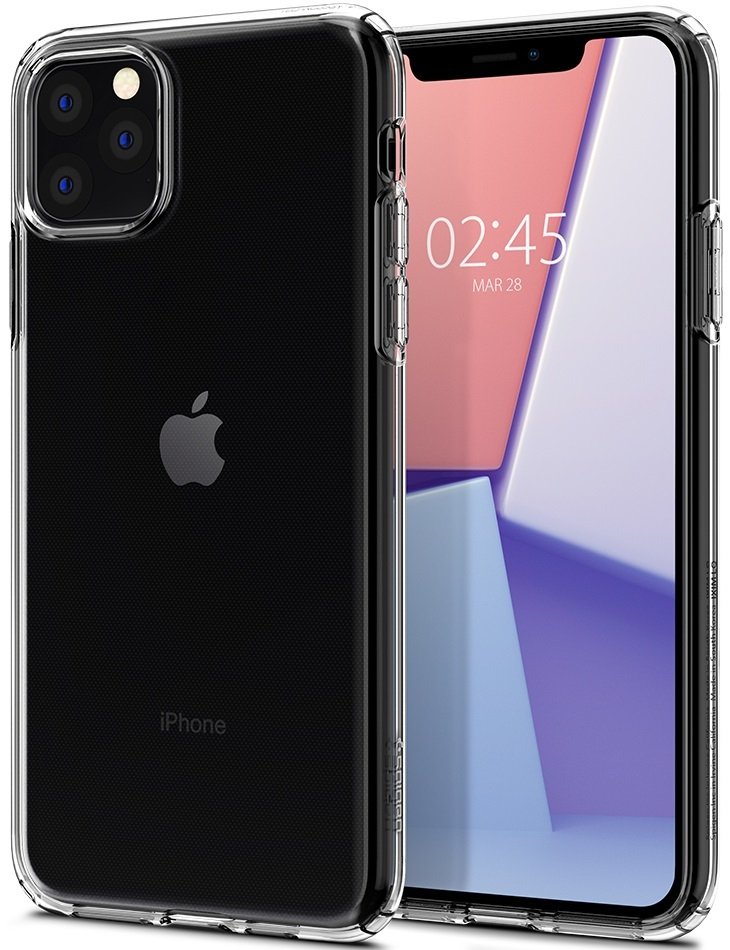 

Spigen для iPhone 11 Pro Max Crystal FlexCrystal Clear (075CS27044), Прозрачный