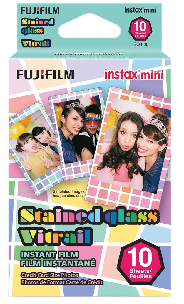 

FUJIFILM COLORFILM INSTAX MINI STAINED GLASS (54х86мм 10шт) (16203733)