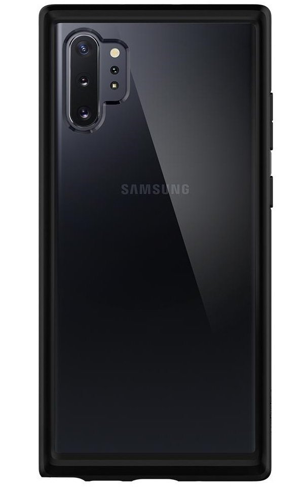 

Spigen для Galaxy Note 10+ Ultra Hybrid Matte Black (627CS27333, Прозрачный|чёрный