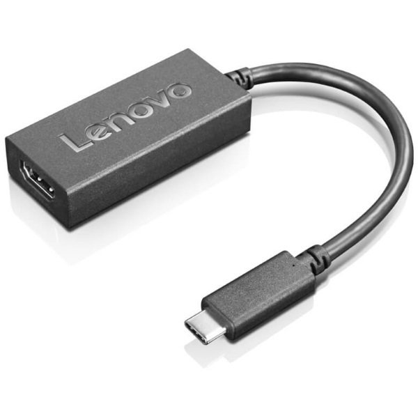 

LENOVO USB C to HDMI2.0b (4X90R61022), Чёрный