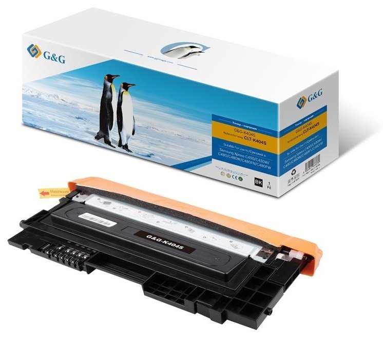 

G&G для Samsung SU108A C430/C430W,C480/C480W/ C480FN 1000 стр Black