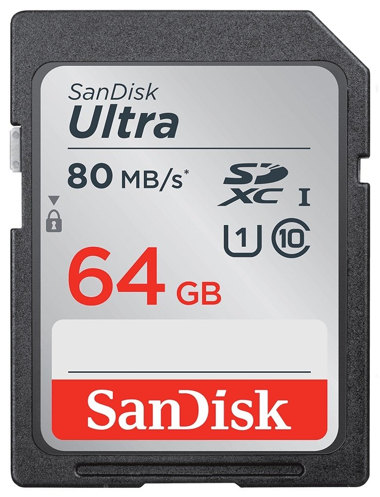 

SANDISK SDXC 64GB Class 10 UHS-I R100MB/s Ultra (SDSDUNR-064G-GN6IN)