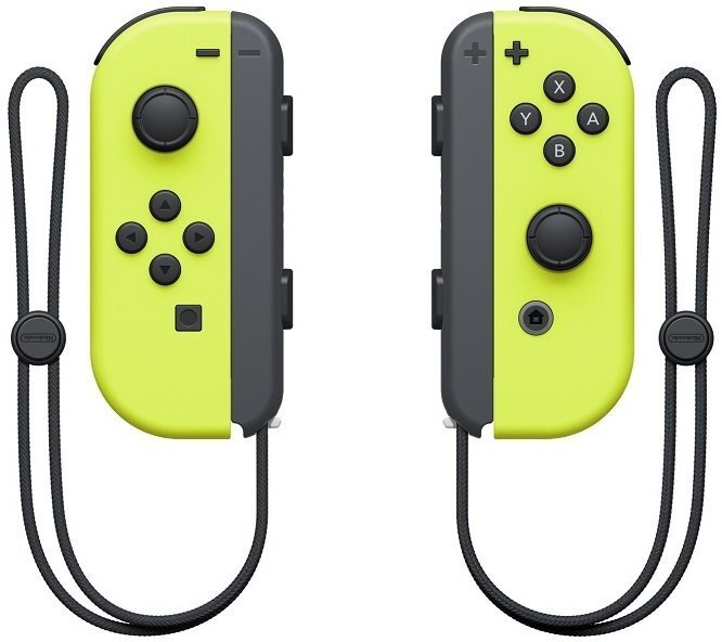 

NINTENDO 2 контроллера Joy-Con (неоновые желтые) (45496430726), Жёлтый