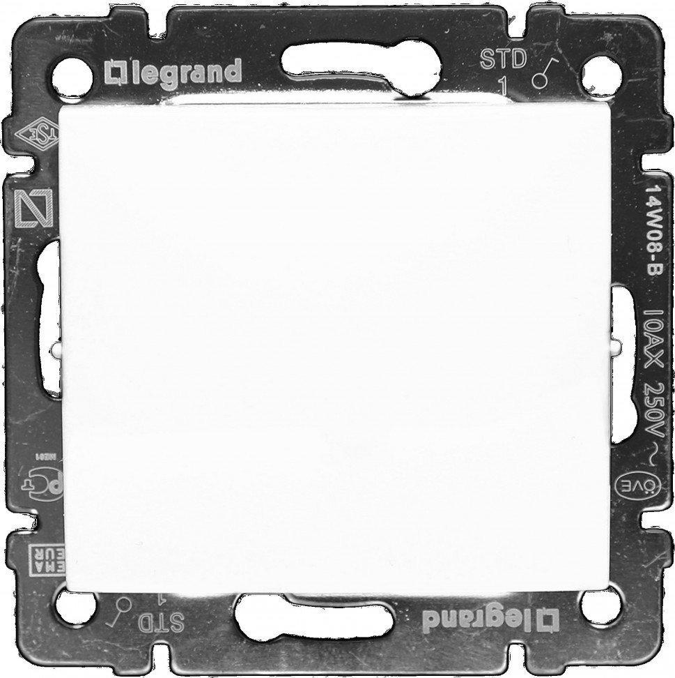

LEGRAND 10АХ 250В Valena Classic, Белый (774406)