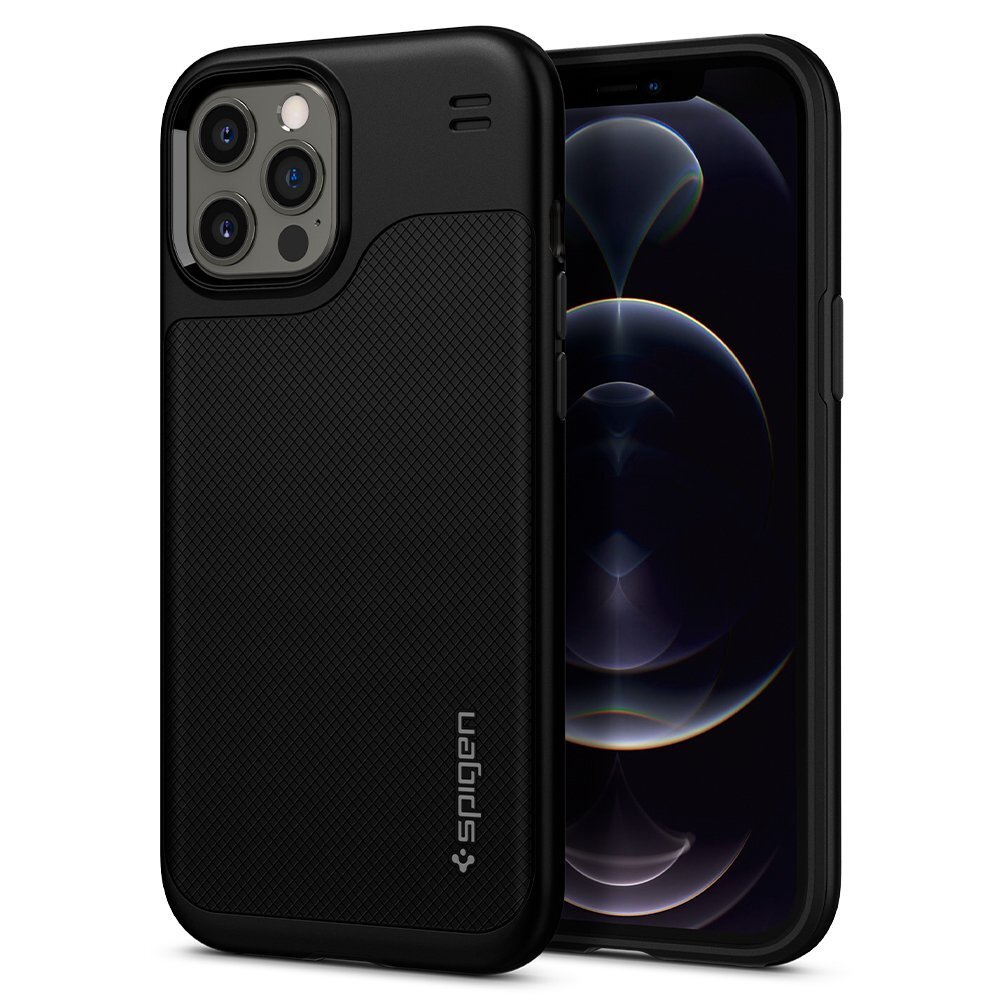 

Spigen для iPhone 12/12 Pro Hybrid NX Matte Black (ACS01519), Чёрный