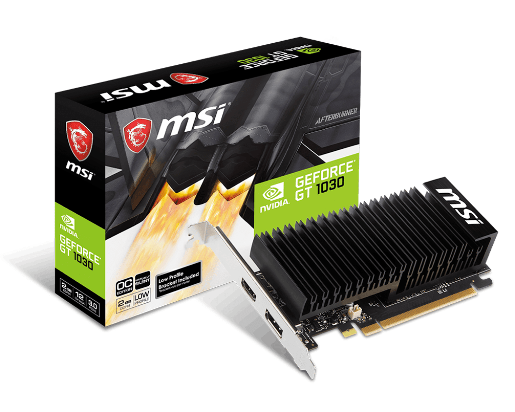 

MSI GeForce GT1030 (GF_GT_1030_2GHD4_LP_OC)