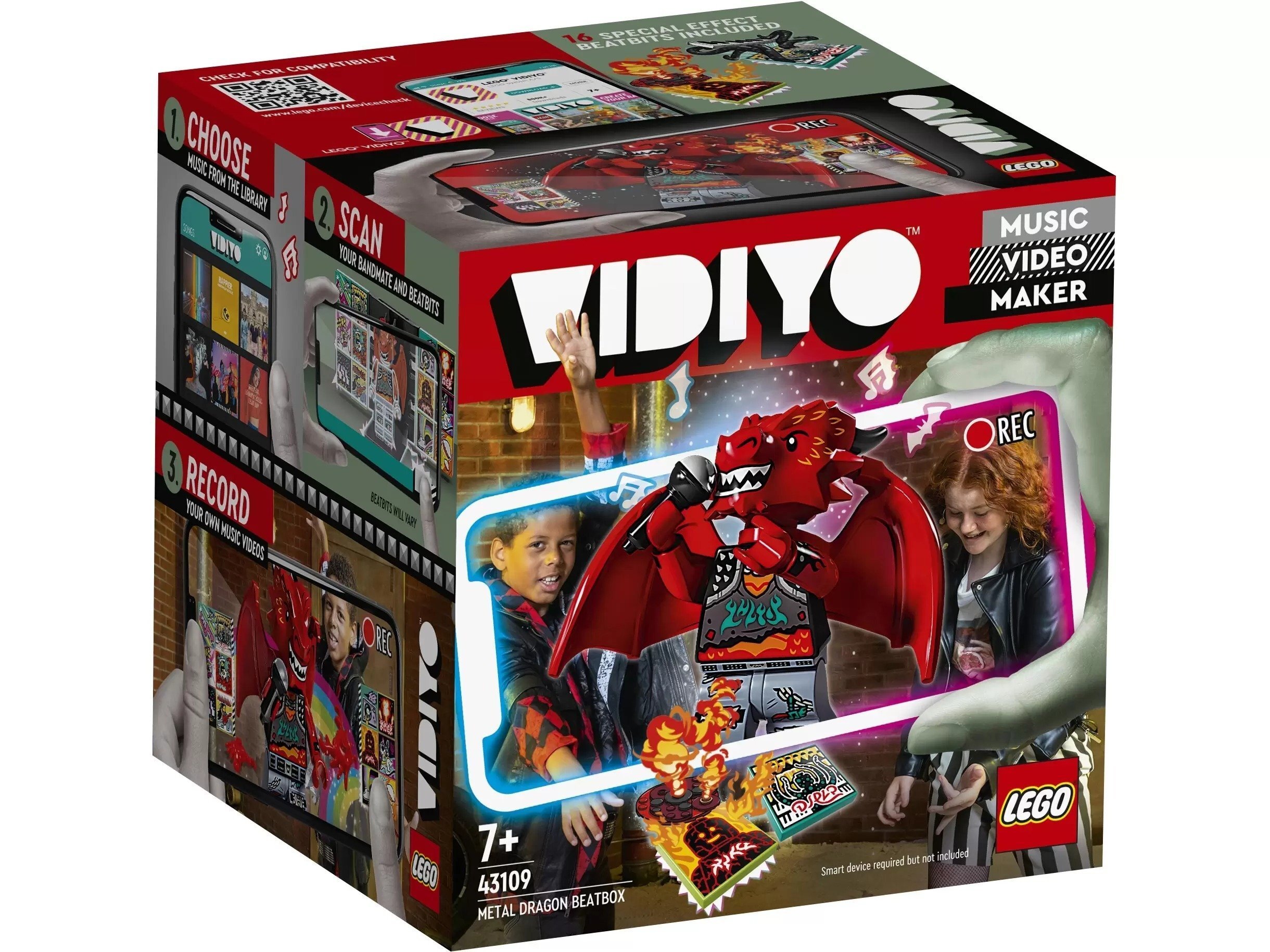

LEGO VIDIYO Metal Dragon BeatBox Битбокс Дракона-Металлиста (43109)