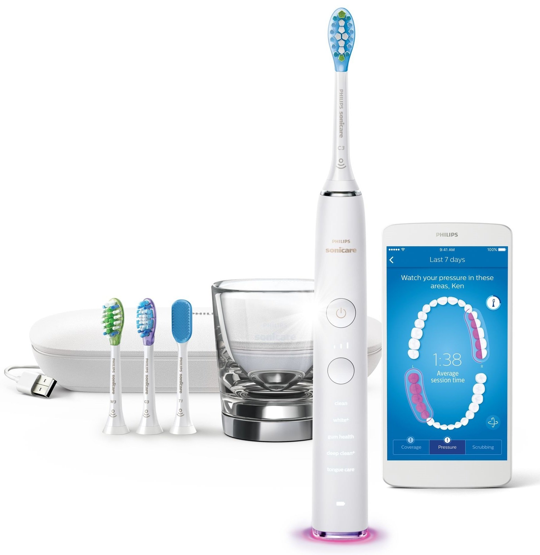 

PHILIPS HX9924/07 DiamondClean White, Белый