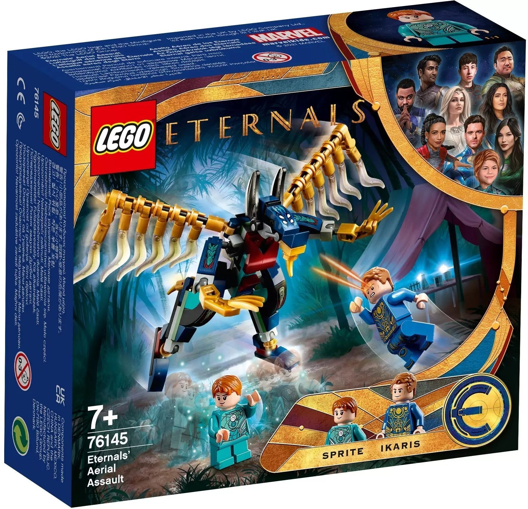 

LEGO Marvel Воздушное нападение Вечных (76145)