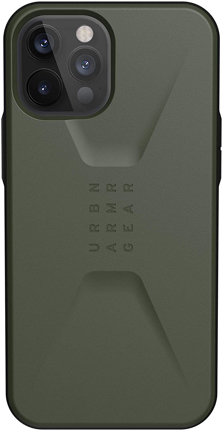 

UAG для iPhone 12 Pro Max Civilian Olive (11236D117272), Оливковый