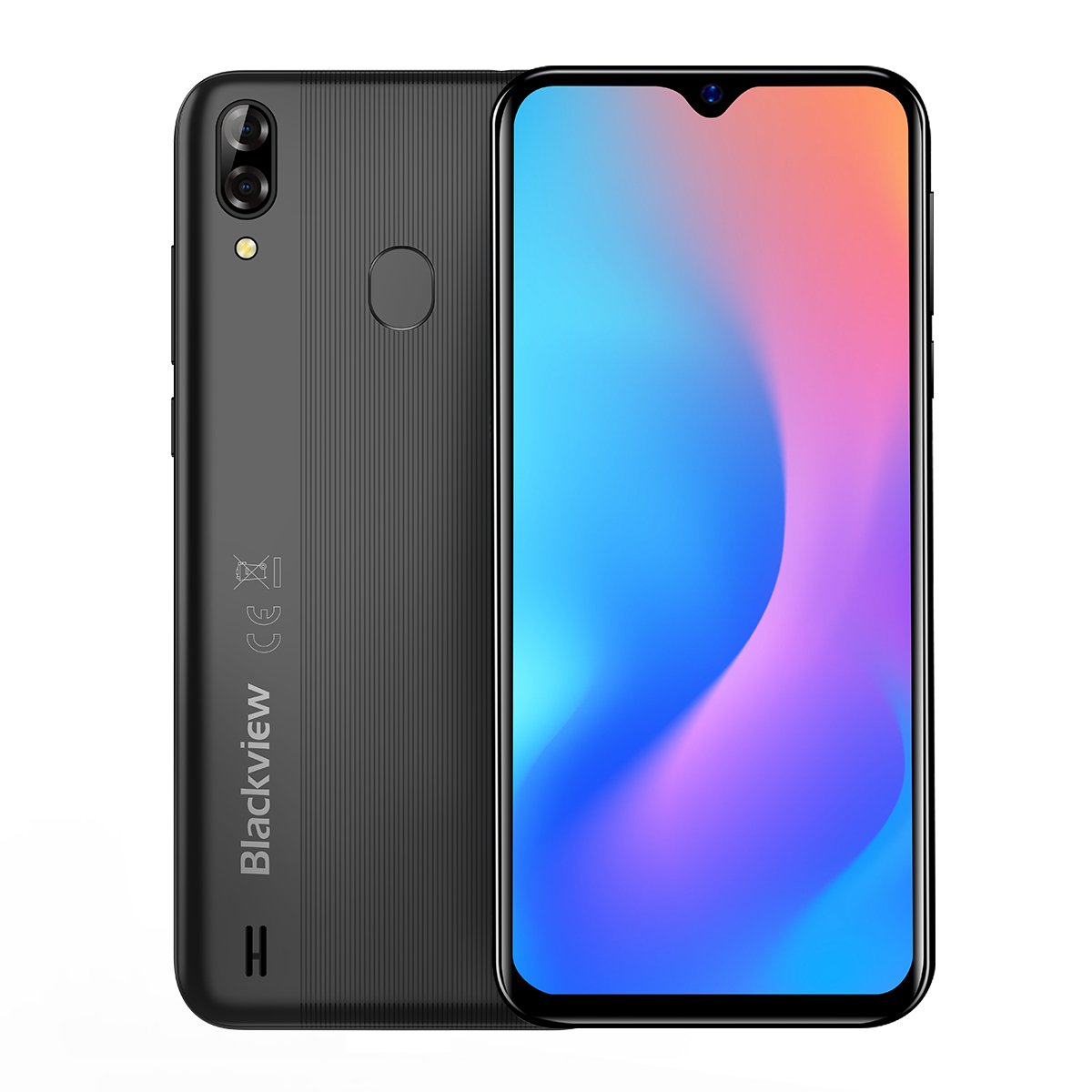 

Blackview A60 Pro 3/16GB Dual SIM Interstellar Black OFFICIAL UA, Чёрный