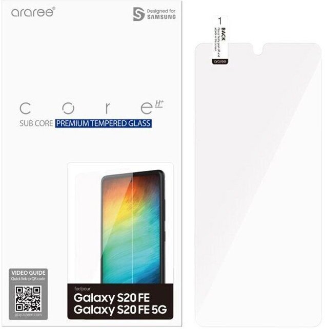 

SAMSUNG для Galaxy S20 FE (G780) Tempered glass Transparency (GP-TTG780KDATW)