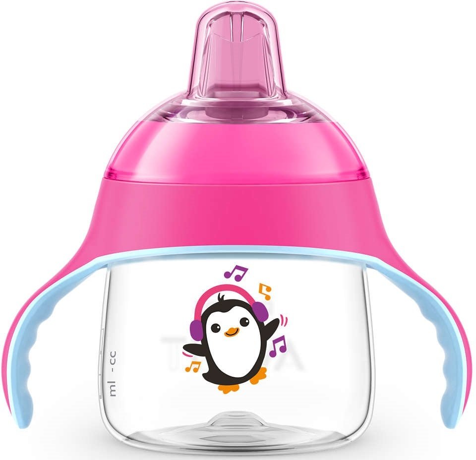 

PHILIPS Avent 260мл 12 мес+ розовая (SCF747/03), Розовый