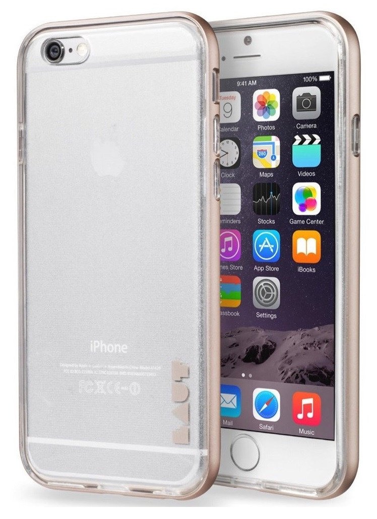 

LAUT для iPhone 6 Plus/6s Plus EXO-FRAME Aluminium Rose gold (LAUT_IP6P_EX_RG