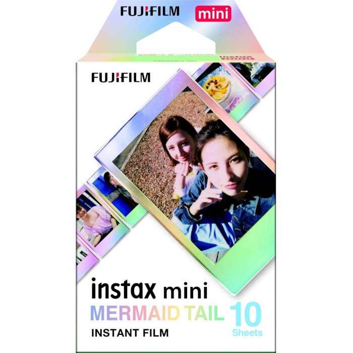 

FUJIFILM INSTAX MINI FILM MERMAID TAIL (54х86мм 10шт) (16648402)