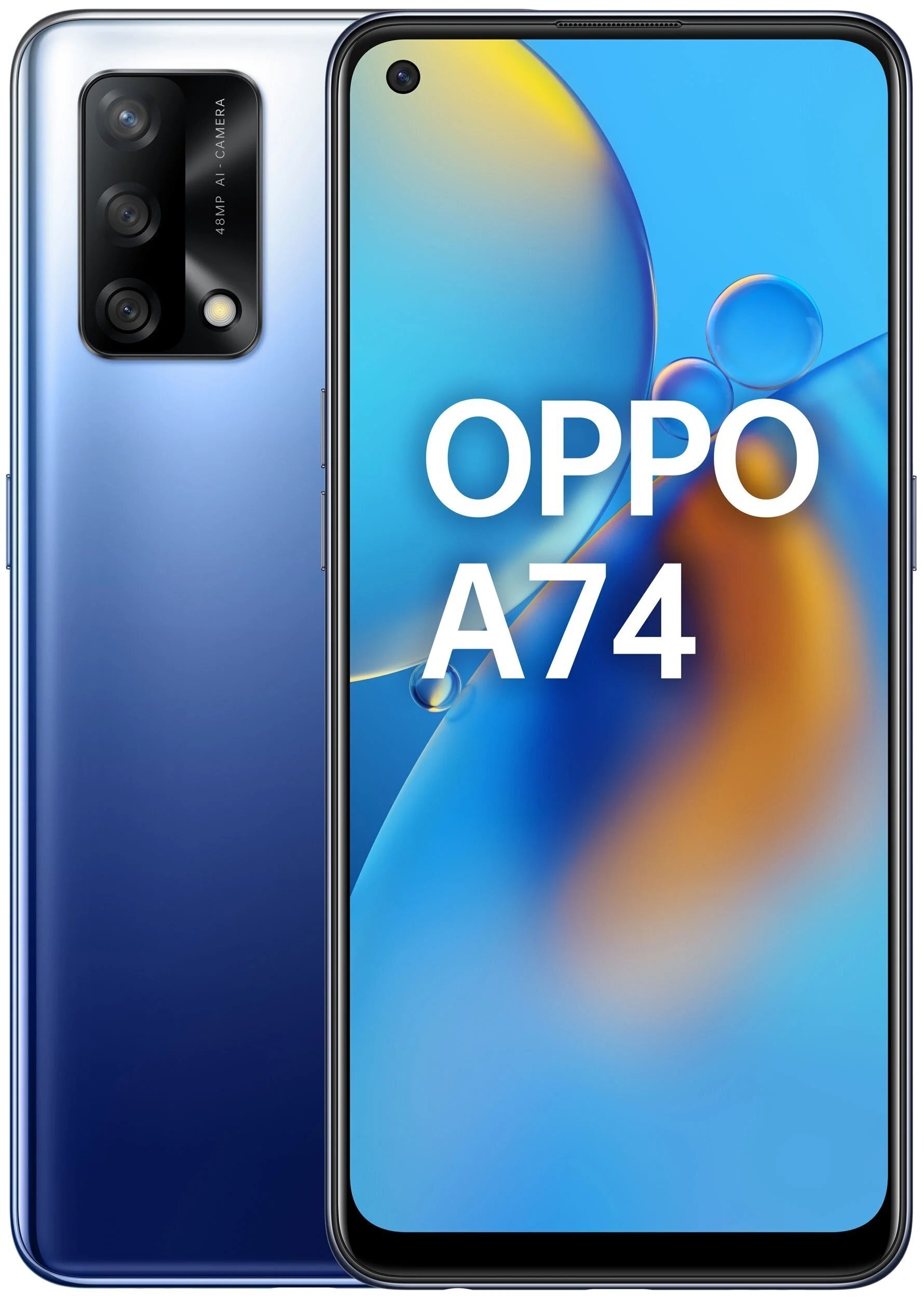 

OPPO A74 4/128Gb (CHP2219) Midnight Blue, Синий