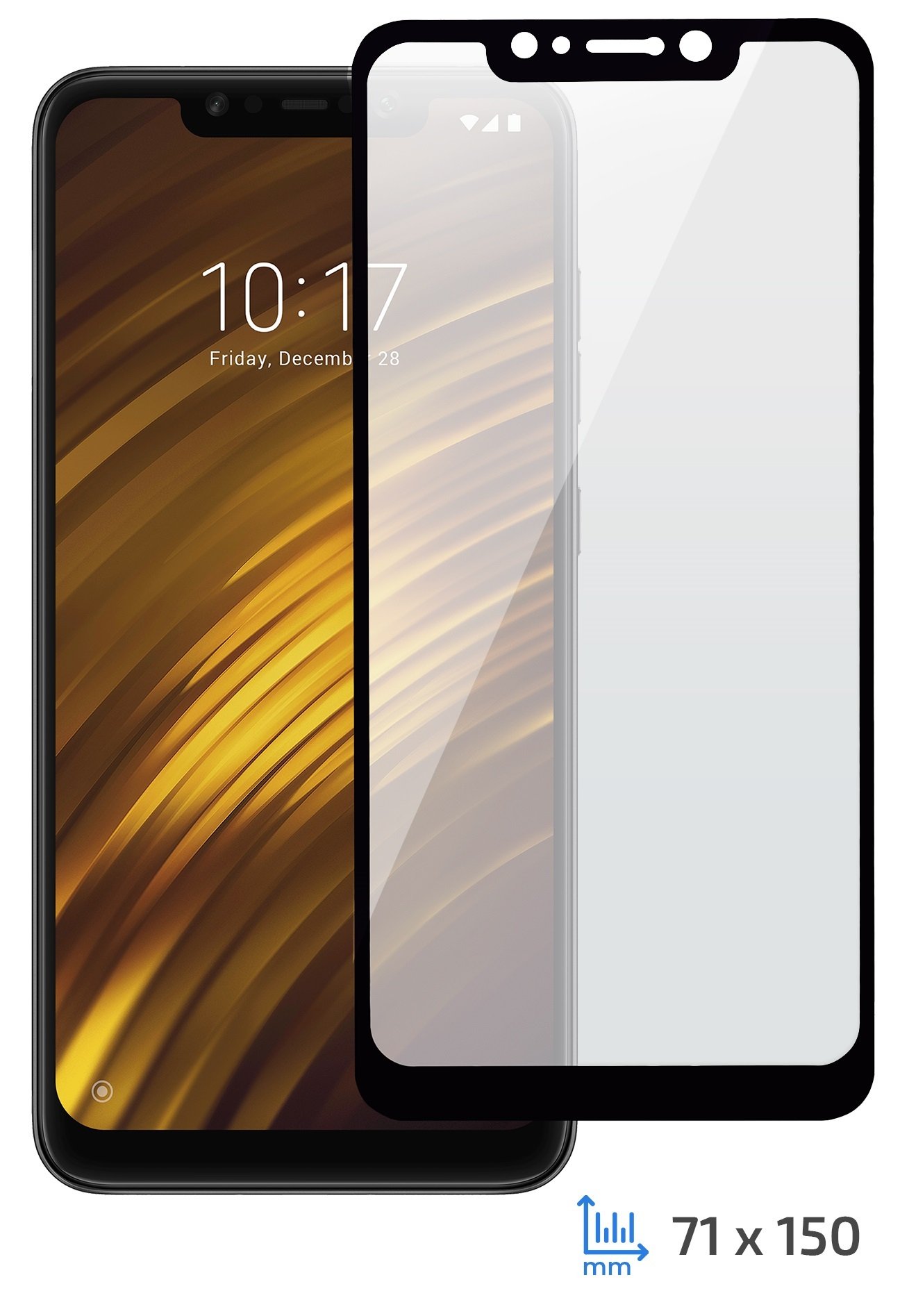 

2E Xiaomi Pocophone F1 2.5D Black border FG (2E-TGMI-PF1-25D-BB)