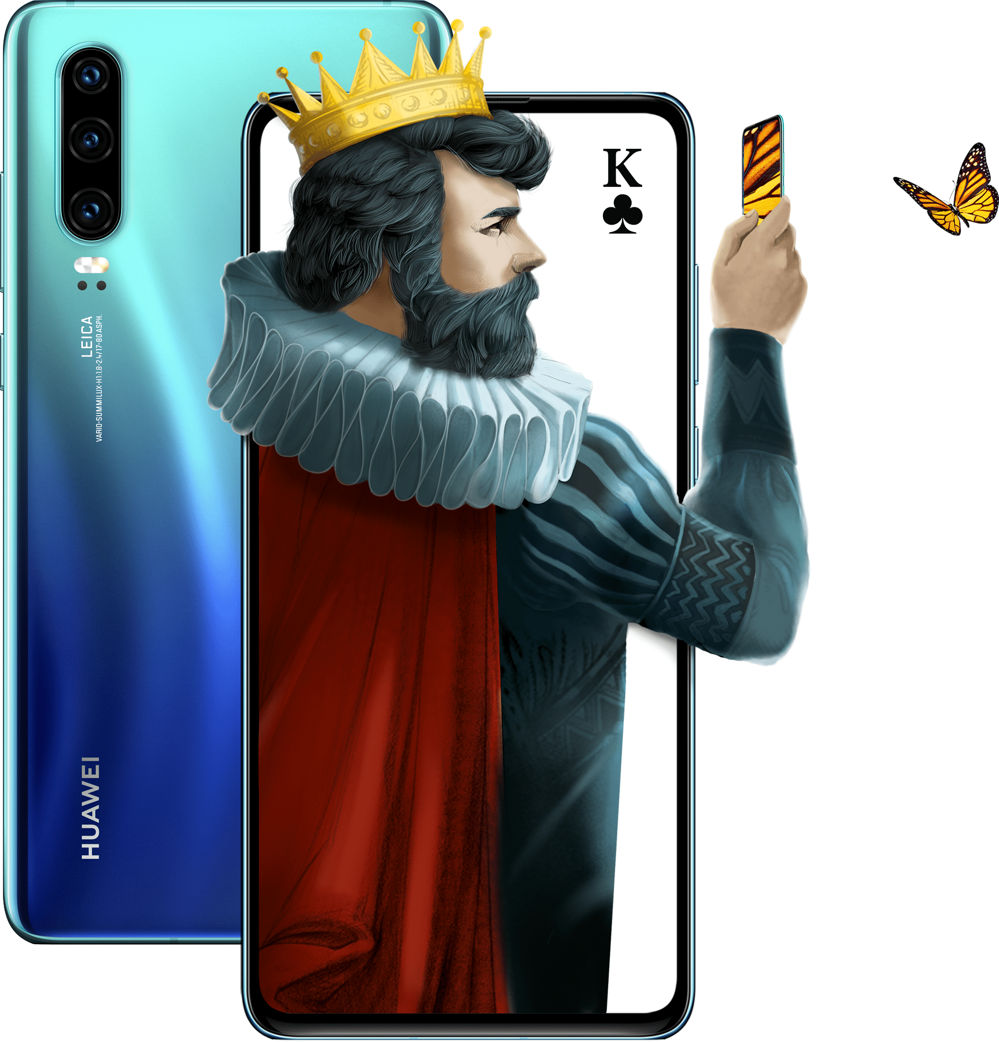 

HUAWEI P30 6/128GB Aurora (51093NDH), Синий